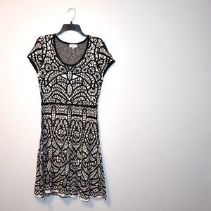 Knitted Fit n Flare Dress (Never Worn)